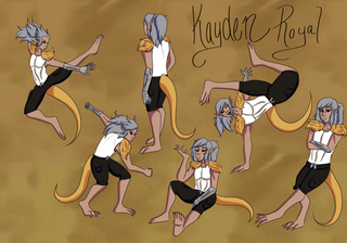 Raylen character sheet - by G00se King